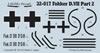 LifeLike Decals 1/32 scale Fokker D.VII Decal Review by Rob Baumgartner: Image