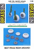 Eduard BRASSIN 1/48 scale F6F, Me 262 and MiG-21 Wheel Replacement Sets Review by Brad Fallen: Image