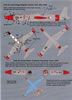 Max Decals 1/48 International Fouga Magister Selection Review by Brad Fallen: Image