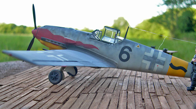 Messerschmitt Bf 109 T-2 by Floyd S. Werner Jr (Hasegawa + Hawkeye 1/48)