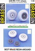Eduard Brassin 1/32 and 1/48 scale P-51 Mustang Wheels Review by Brad Fallen: Image