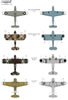 Xtradecal Item No. X72275 - Spanish Civil War Nationalist Fighter and Ground Attack Collection Pt.2 : Image