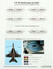 Ronin Decals Item No. RDS-164 - EA-18G Growler 6 Squadron Royal Australian Air Force 100th Anniversa: Image
