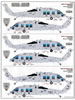 AOA Decals 35-004 - LOW-VIZ SEAHAWK FAMILY (2) USN MH-60S, Seahawk/Knighthawk: Image