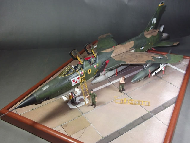 HobbyBoss' 1/48 scale F-105G Thunderchief by Ivan Aceituno
