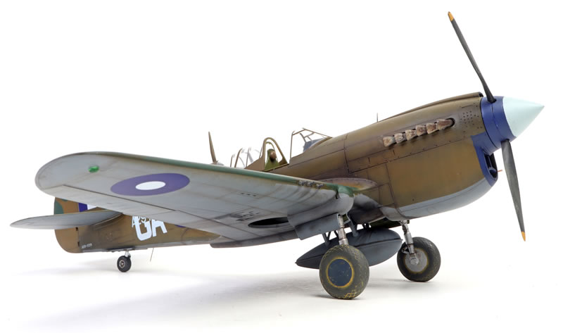 Mauve 1/48 P-40N by Brett Green