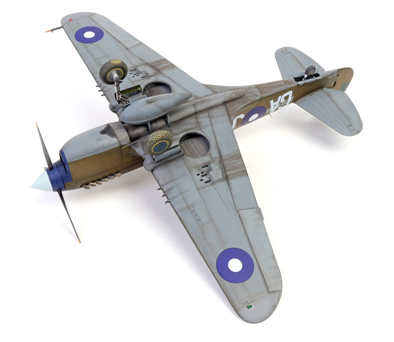 Mauve 1/48 P-40N by Brett Green