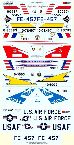 Xtradecal 1/72 scale F-106A/B Decal Review by Mark Davies